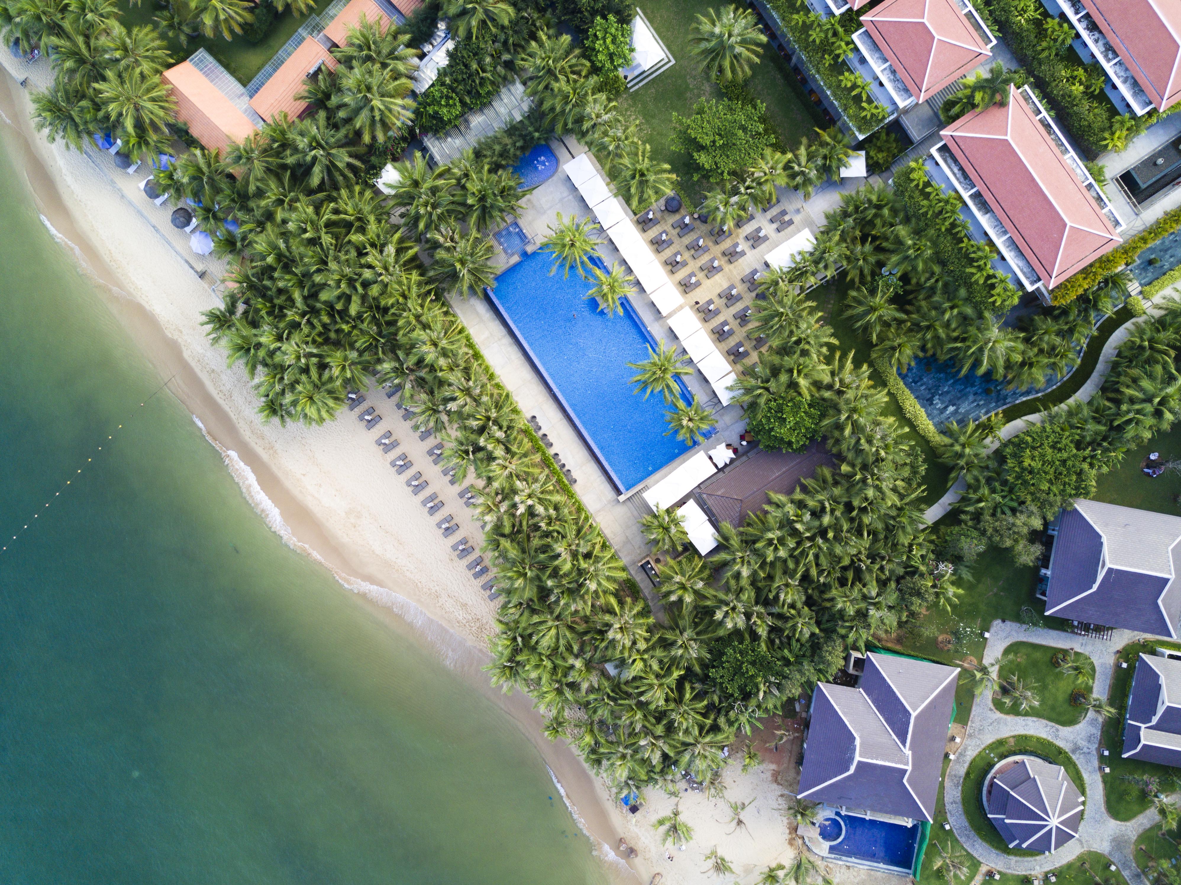 Salinda Resort Phu Quoc - Sparkling Wine Breakfast Exterior foto Aerial view of the resort